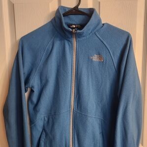 Fleece Zip Up. Size Kid's large. North Face